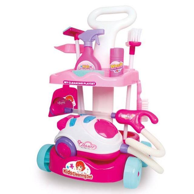 children's play cleaning set