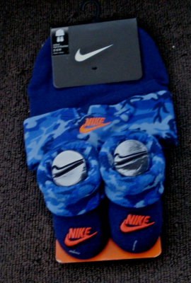 blue camo nike socks