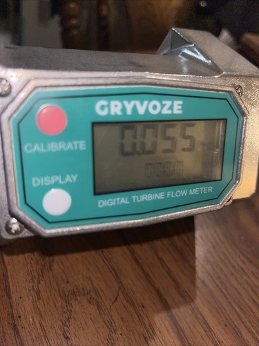 Durchflussmesser 3 Zoll Digital LCD Display \ NPT Zähler Wasserdicht Öl Durchflussmesser - Bild 5 von 6