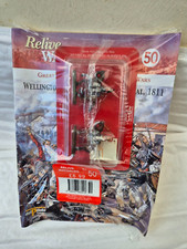 ISSUE 50 DEL PRADO RELIVE WATERLOO SET OF 2 PAINTED LEAD HORSEBACK SOLDIERS 28MM