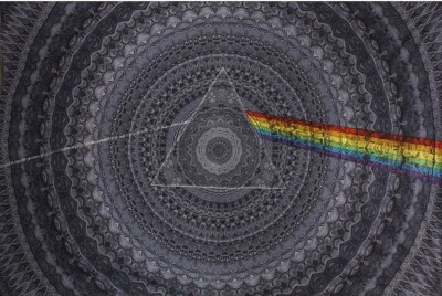 Pink Floyd ''Dark Side Shadow'' 3D Tapestry - 30 x 45  - FREE SHIPPING