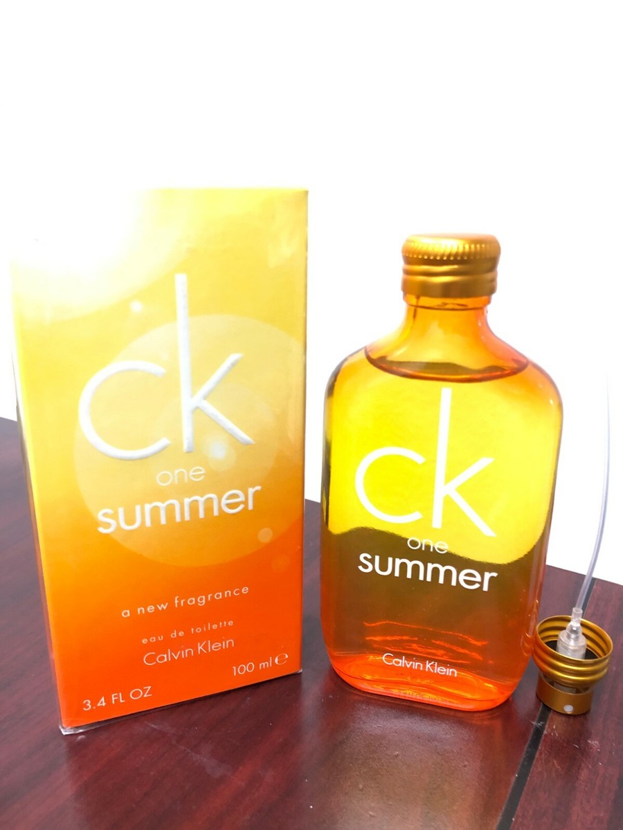 CK ONE SUMMER 2010 by CALVIN KLEIN 3.4 FL oz / 100 ML EDT Spray In