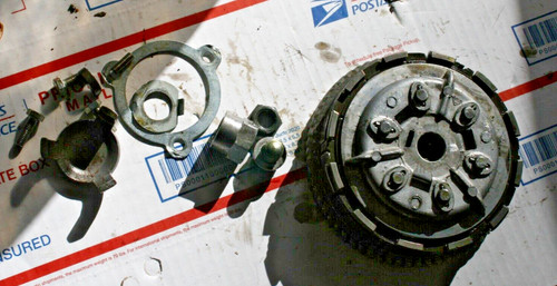 1976 Montesa  VIN # 51M26502 Cota 348cc OEM CLUTCH BOTTOM NICE ! (SEE BELOW)