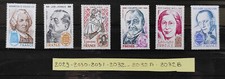 serie timbres france neufs année 1979 n° 2029 2030 2031 2032 2032A 2032B
