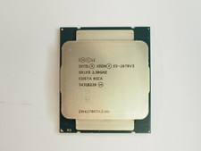 Lot of 2 Intel Xeon E5-2670v3 SR1XS 2.30GHz 30MB 12-Core LGA2011-3 CPU Processor