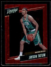 2017-18 PANINI PRESTIGE RED JAYSON TATUM RC  BOSTON CELTICS #3 PARALLEL