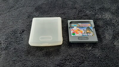 SEGA GAME GEAR Sonic The Hedgehog Spinball