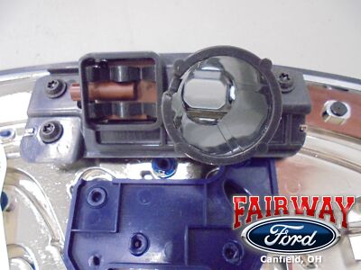 23 thru 26 Super Duty OEM Ford Chrome Black Grille Emblem w