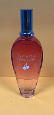 Cherry In Japan by Escada 3.3 oz EDT for Women Spray 100% full as PIC + Teddy