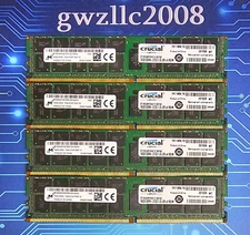 64GB (4x16GB) PC4-17000 DDR4-2133MHz 2Rx8 Reg-ECC Crucial CT16G4RFD4213.36FA2