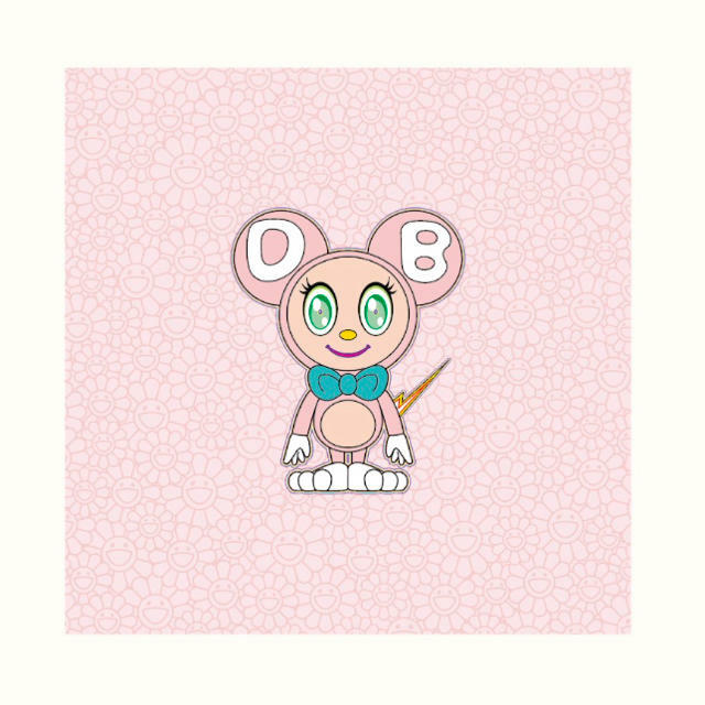 Takashi Murakami DOB 2020 Light PINK Kaikai Kiki. Signed. Ltd. ED  