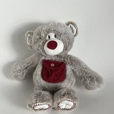 DemDaco Red Pocket Prayer Bear Plush 11 Inch Teddy Cuddly Super Soft Stuffed