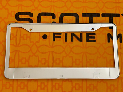 SCOTTY CAMERON GALLERY Art Of Putting LICENSE PLATE FRAME Black