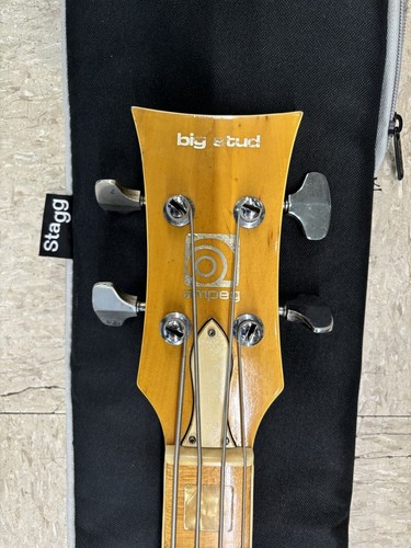 VINTAGE 1970'S AMPEG GEB 750 BIG STUD BASS W/GIG BAG - Picture 7 of 7