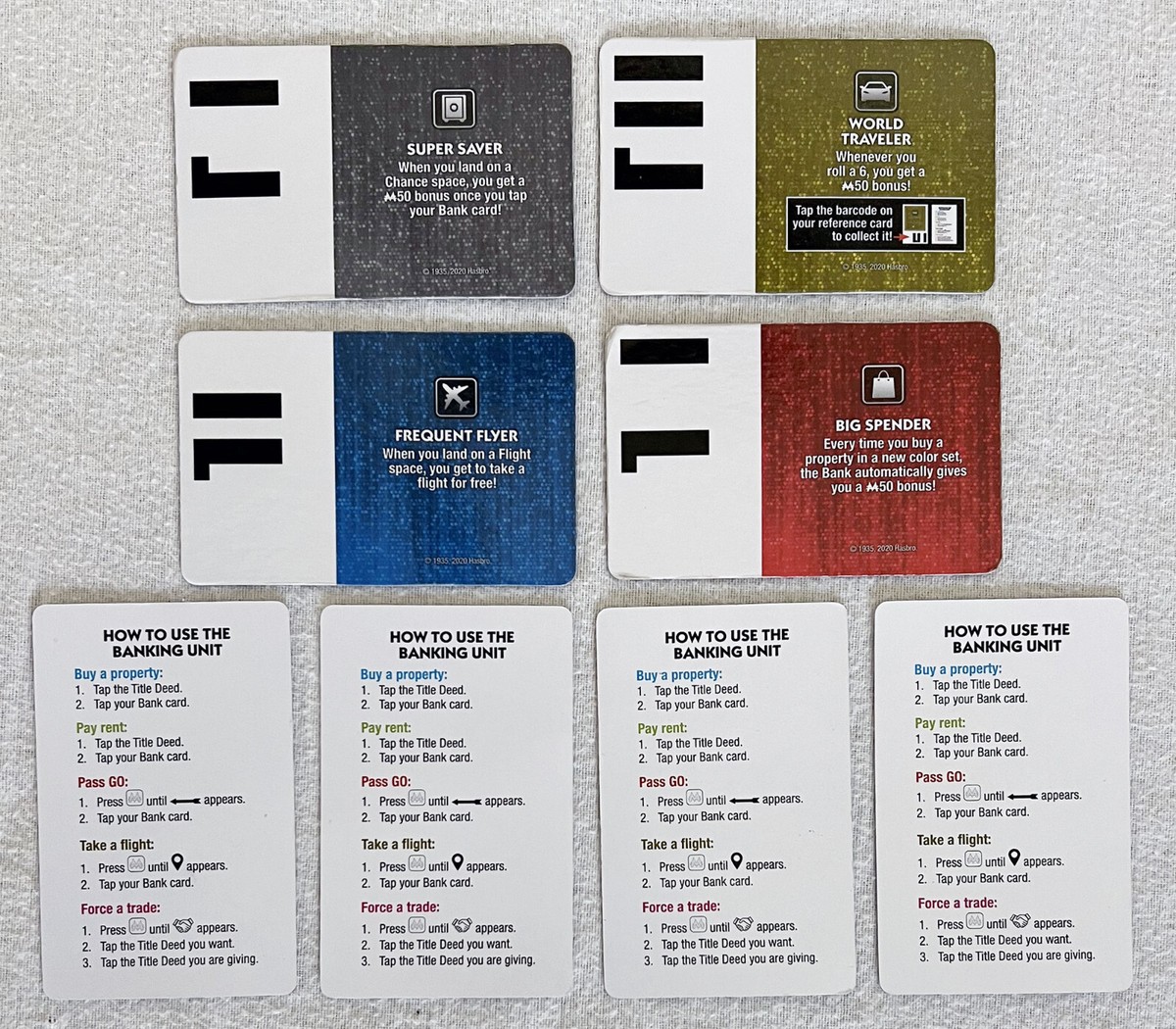 2020 Monopoly Super Electronic Banking Game Parts: Bank +