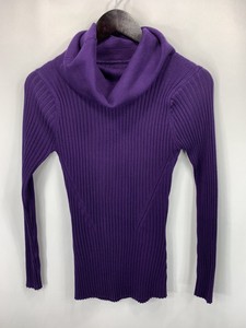 womens purple turtleneck sweater