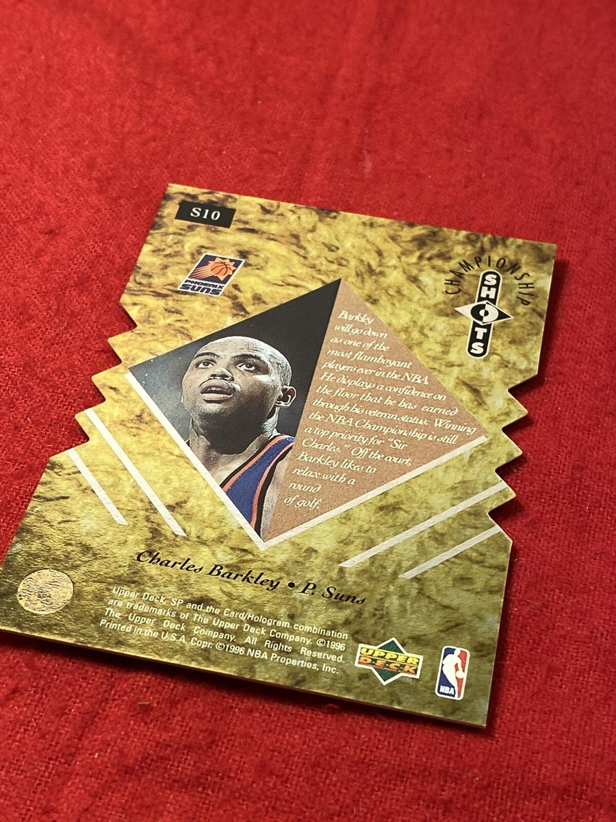 NBA 1995-96 Charles Barkley Upper Deck SP Championship Shots