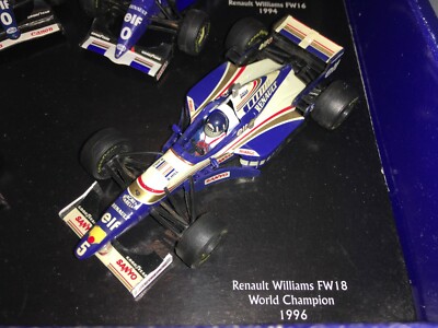 1:43 Onyx #LE8 Damon Hill 4 Car Collectors set, World Champion