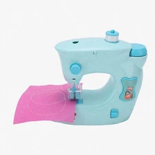 Stitch & Play Kids Sewing Kit: Electric Simulation Machine with Cloth, Needle, T