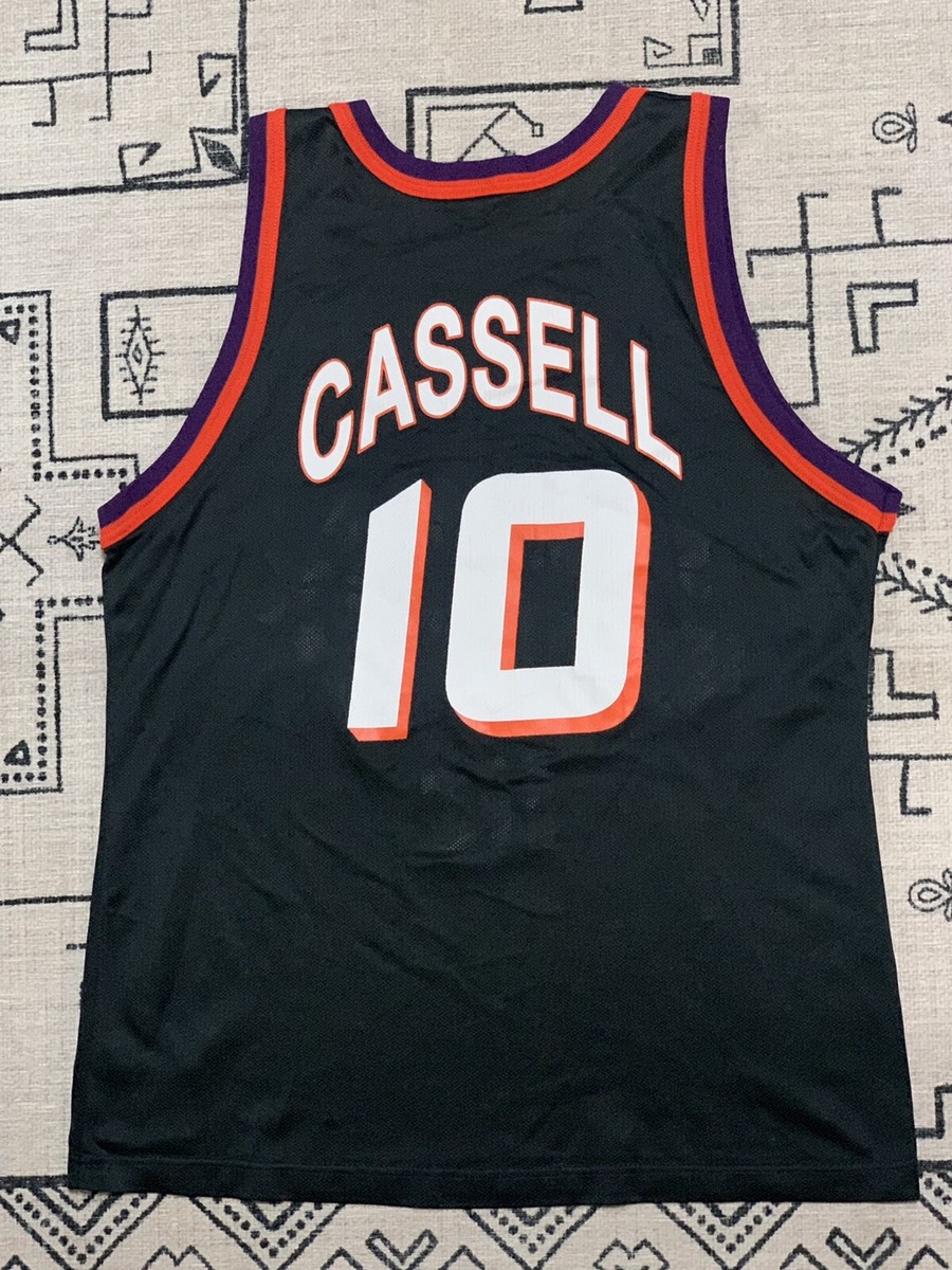 Vintage Sam Cassell Champion Jersey 44 Large Phoenix Suns Barkley