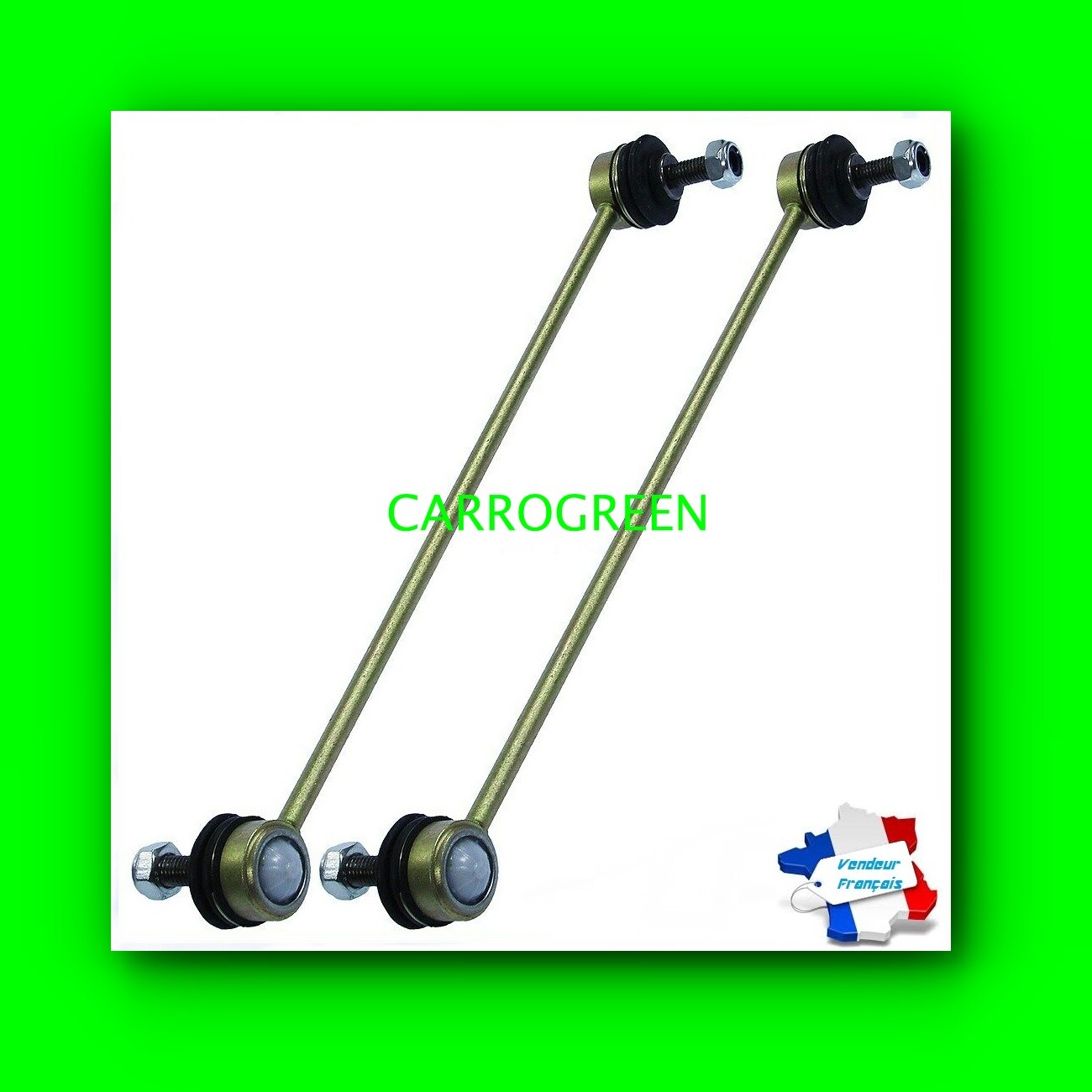 Paire de biellette renforcée de barre stabilisatrice Citroen Xsara Picasso en alliage anticorrosion