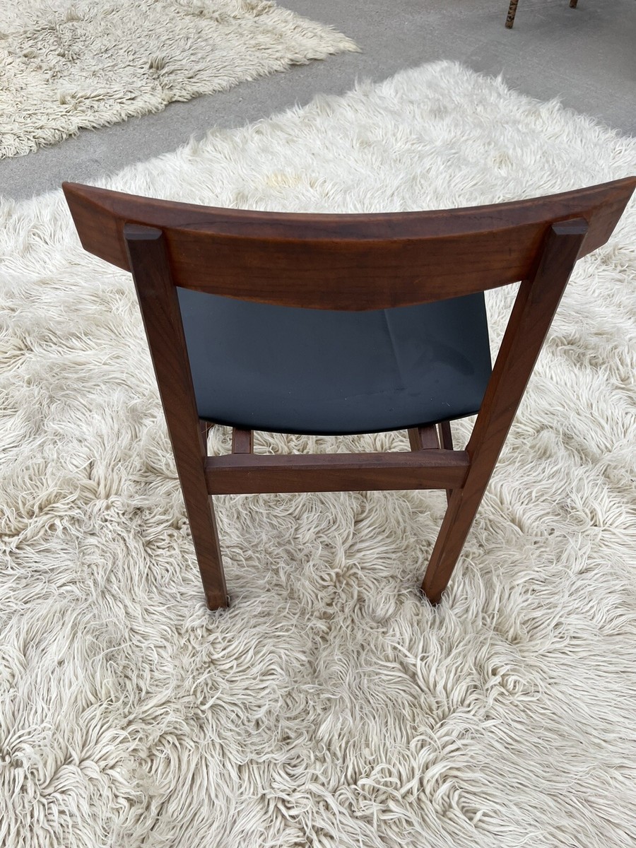 Mid Century Danish Modern Dining Chair Teak Schionning Elgaard