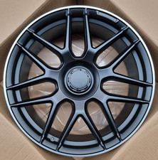 22" Mercedes G Class Matt Black Machined Lip X6 Design 10j Alloy Wheels X4