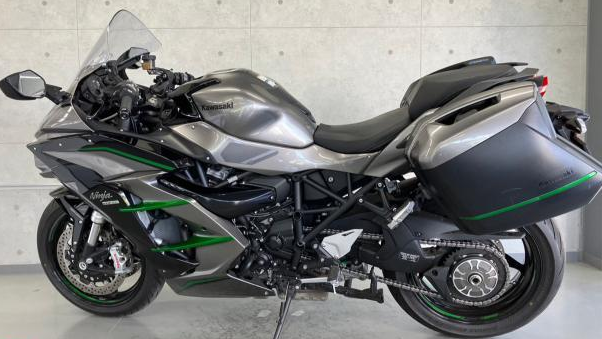 KAWASAKI NINJA H2 SX SE+ 19-20 COVER, KNEE, RH,M.G.GRAY 14093-0913