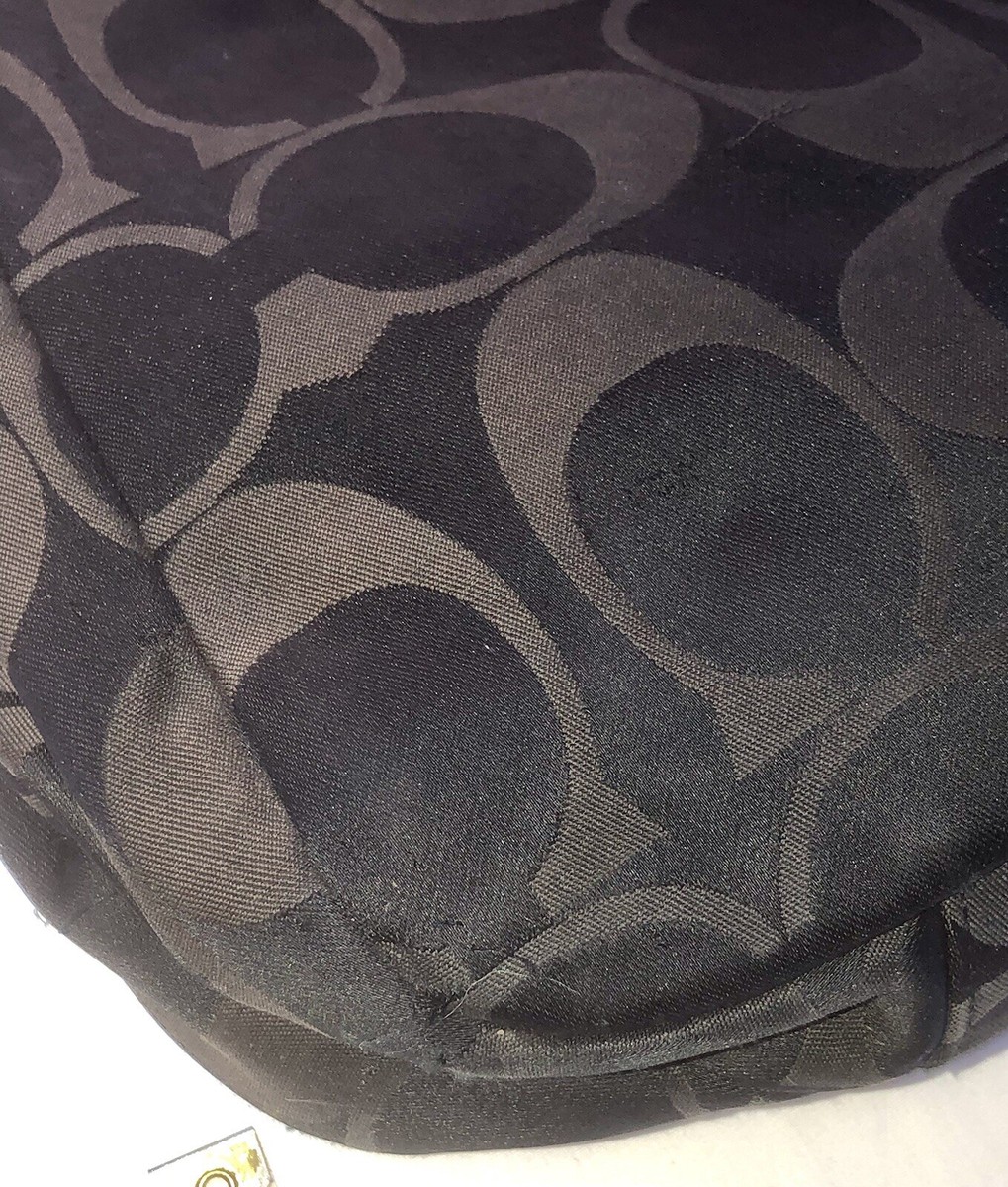 Authentic COACH Signature Black Tote Shoulder Bag Canvas F24742 | eBay