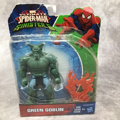 Marvel Ultimate Spider-Man Sinister 6 Green Goblin Figure Box Damaged/Opened