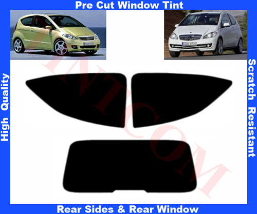 Film Solaire Mercedes Classe E W211 2003-2009 - Teinté 5% Noir - Vitres Arrière Et Lunette