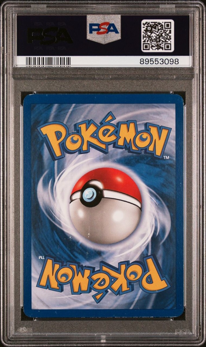 AUTO PSA 10 Jason Paige signed Charizard 2000 Pokemon Base Set 2