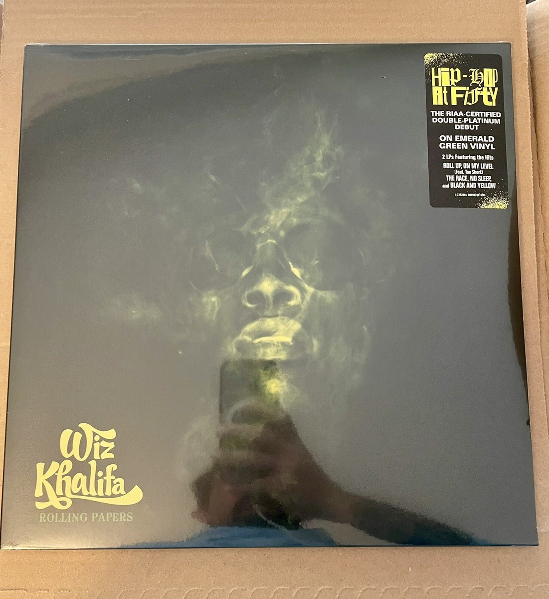 Wiz Khalifa ROLLING PAPERS 2LP SIGNED Insert Amazon-Exclusive
