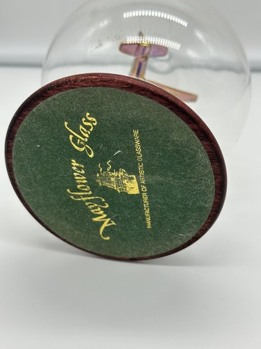 Mustang Glas vergoldet Gold Mustang kleiner Globus Sammlerstück.  EUC - Bild 7 von 10