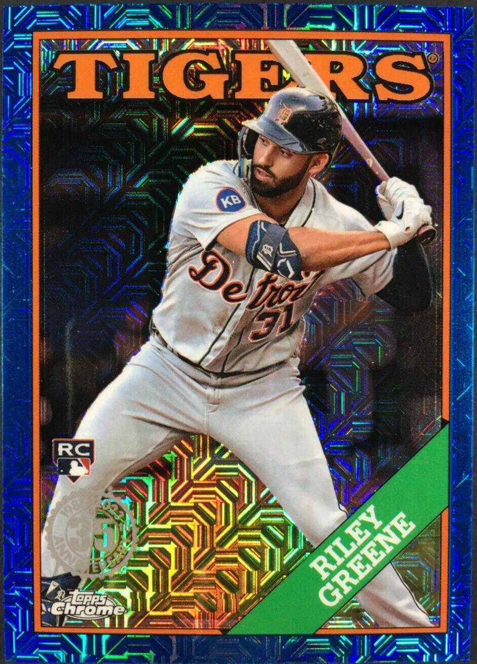 2023 Topps Update Series - 1988 Topps Chrome Silver Pack Mojo Riley ...