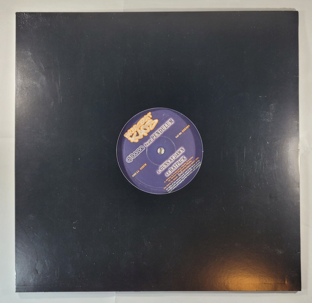 DJ Baron Feat. Pendulum - Guns at Dawn [2005 Used Vinyl Record 12