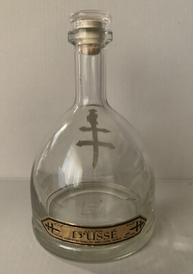 D'USSE VSOP Cognac 750ml EMPTY Bottle with top COLLECTIBLE G4