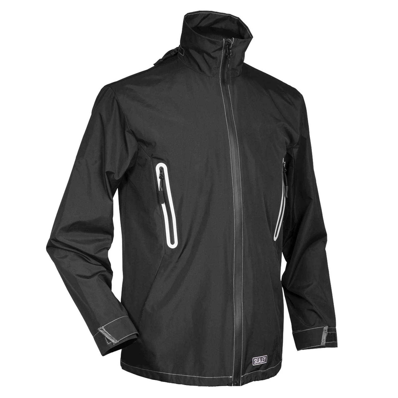 Heated Rain Jacket 5V - Small. Waterproof Jacket With Three Carbon Fibre