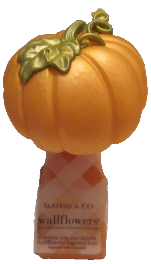 Bath & Body Works Orange Pumpkin Wallflower Diffuser Plug-In by Slatkin