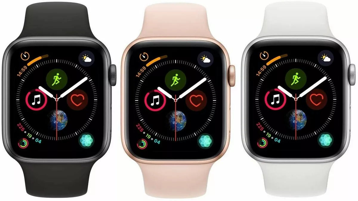 tag Utænkelig Intuition Apple Watch Series 4 40mm 44mm GPS + WiFi + Cellular Pink Gold Space Gray  Silver | eBay