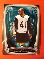 AARON COLVIN * RC ROOKIE #143 JAGUARS - OKLAHOMA SOONERS - 2014 BOWMAN CHROME