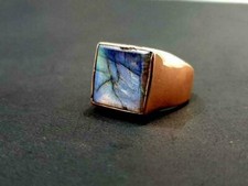 Natural Labradorite Gemstone Ring,925 Sterling Silver Ring,Handmade Ring,Gift