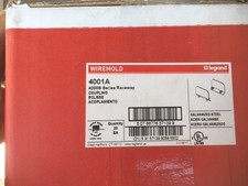 Box of 20 Wiremold 4001A Steel Coupling 4000 NEW