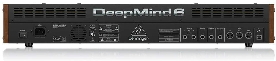 BEHRINGER analog 6 voice polyphonic synthesizer DEEPMIND 6 From Japan New - Image 3 of 4