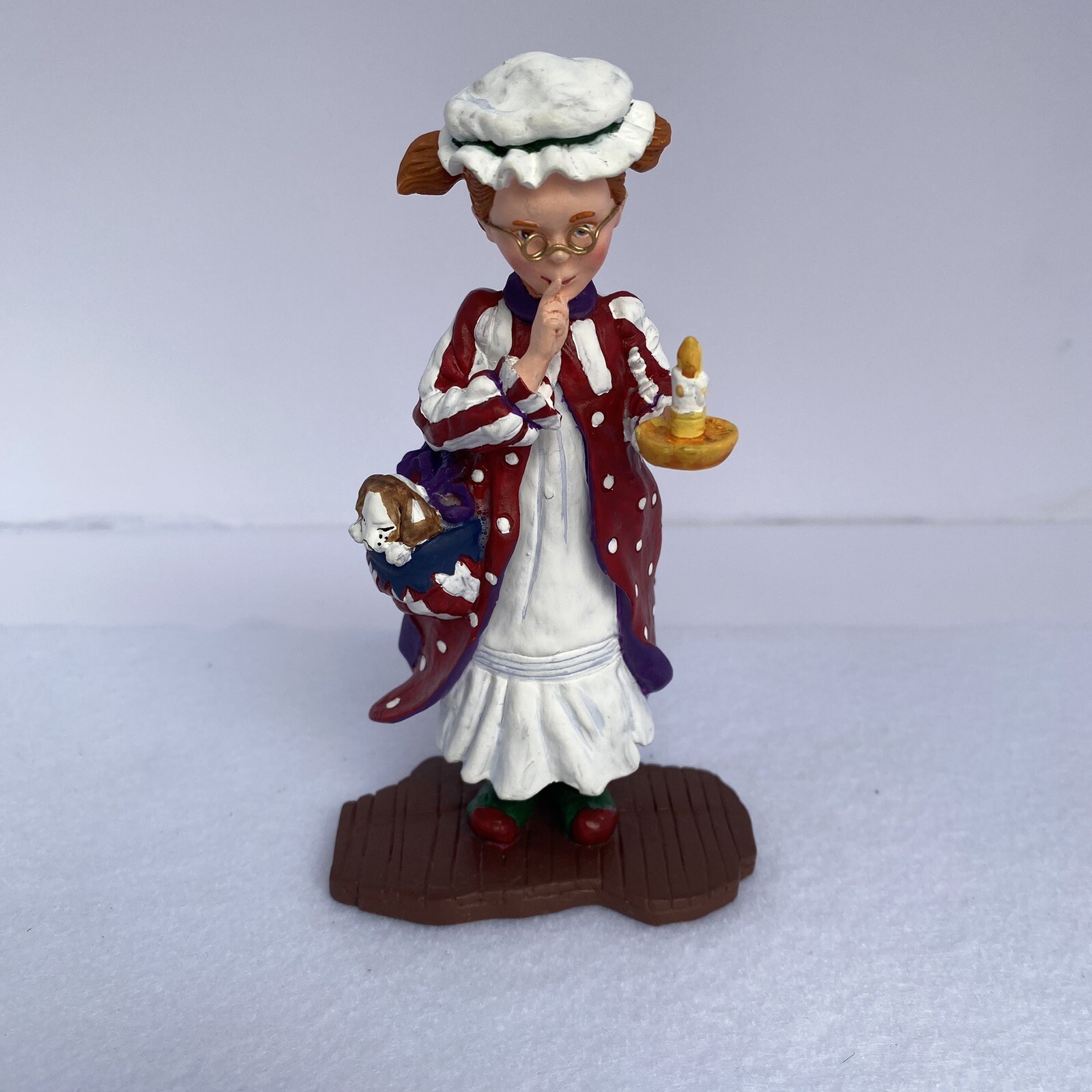 Vintage Dept 56 Christmas All Through The House Mary Jo Figurine Excellent Cond