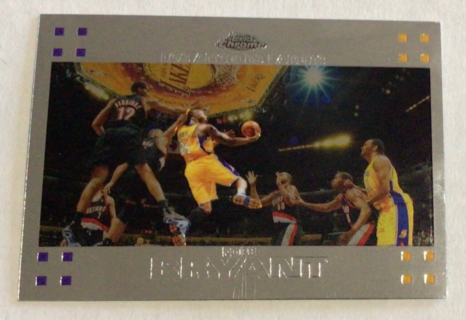 2007–08 Topps Chrome, Kobe Bryant card #24