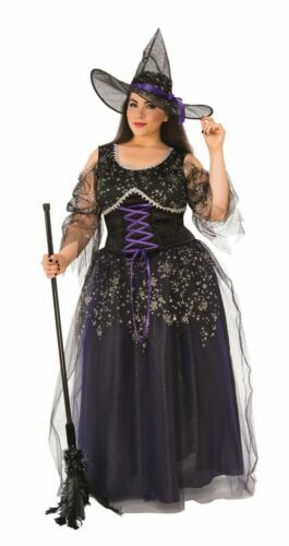 party city witch dress NIB Party City Sheer Witch Dress Adult L/XL Halloween Costume