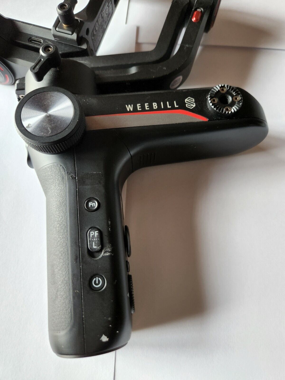 DEFECTIVE Zhiyun Weebill S 3-Axis Handheld Gimbal Stabilizer - NOT WORKING -Read