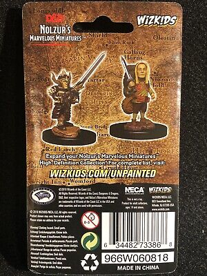 D&D Nolzur's Marvelous Miniatures: Male Halfling Fighter – WizKids