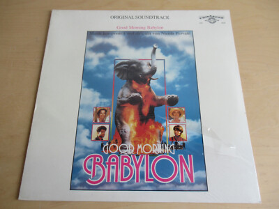 Good Morning Babylon-Soundtrack-Nicola Piovani-Still Sealed-OVP Lp von 1988